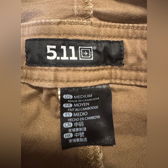 Tan 5.11 Overalls with Adjustable Straps - Picture 7 of 7